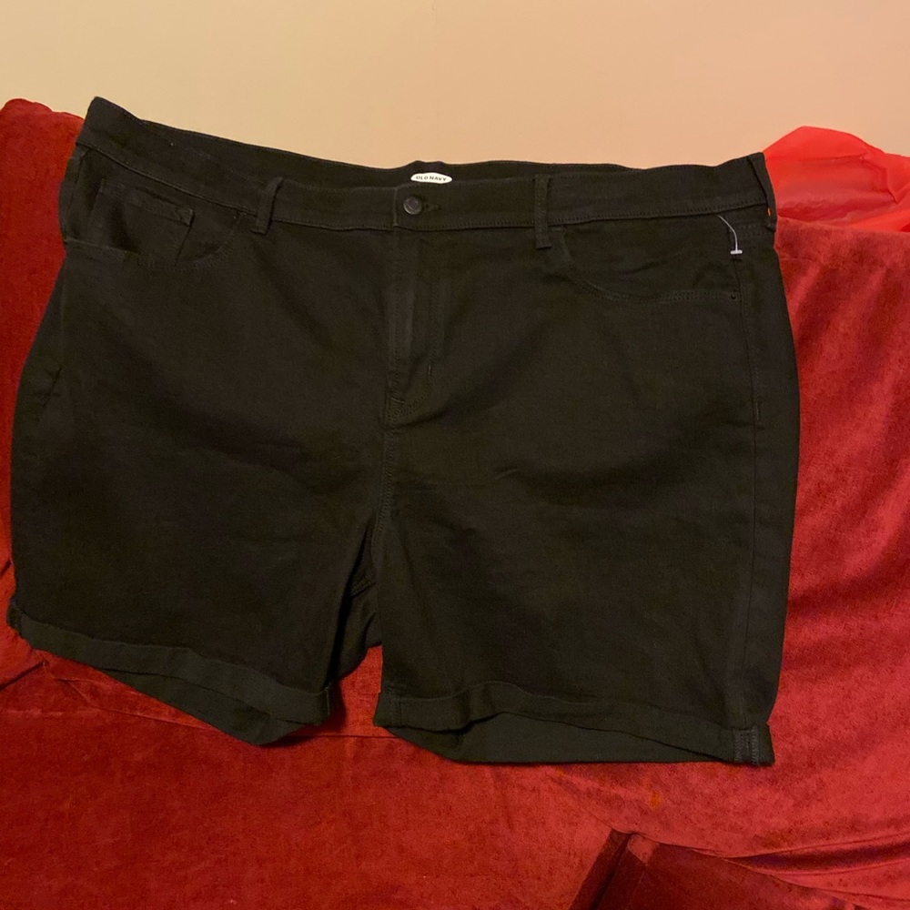 Black shorts